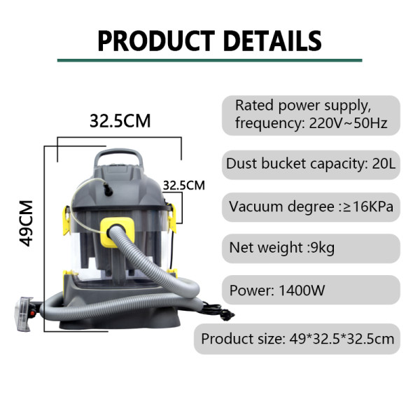 Spray and suction all-in-one machine 1400W