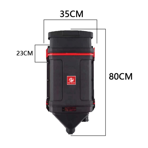 Wall-mounted vacuum cleaner 1600W