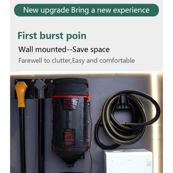 Wall-mounted vacuum cleaner 1600W
