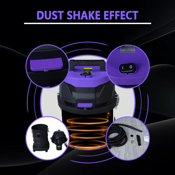 Wet and dry vacuum cleaner 1600w