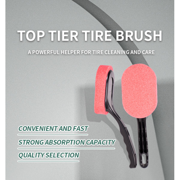 Top tire brushes