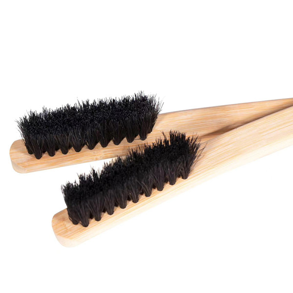 Long bamboo brush