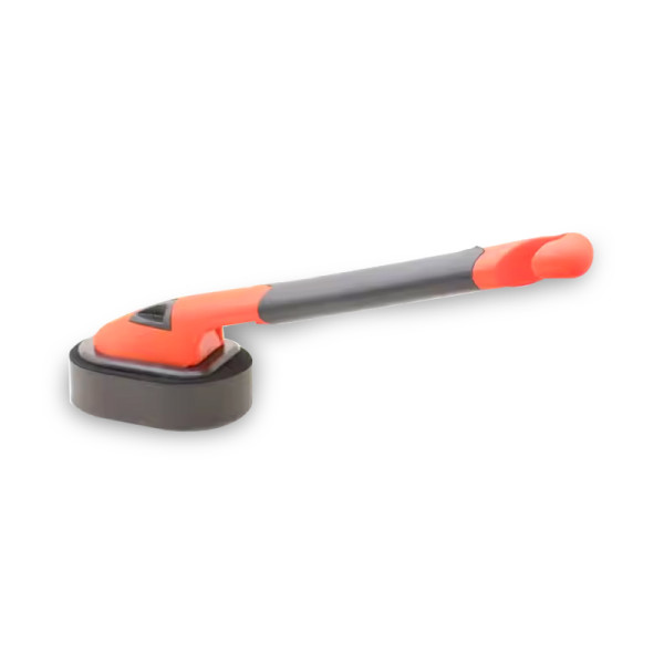 Removable tire brushes