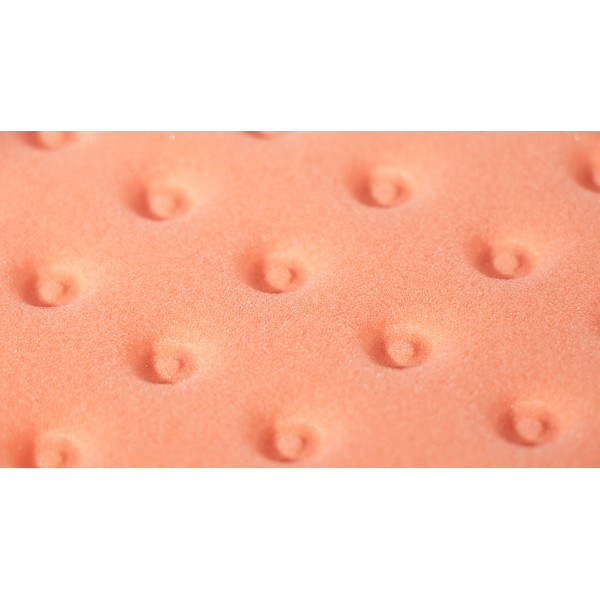 5.5 inch orange (light cut) sponge