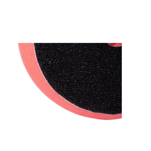 6-inch beveled edge sponge plate (medium thick) bright red