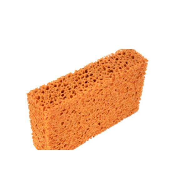 Orange Coarse Car Washing Sponge