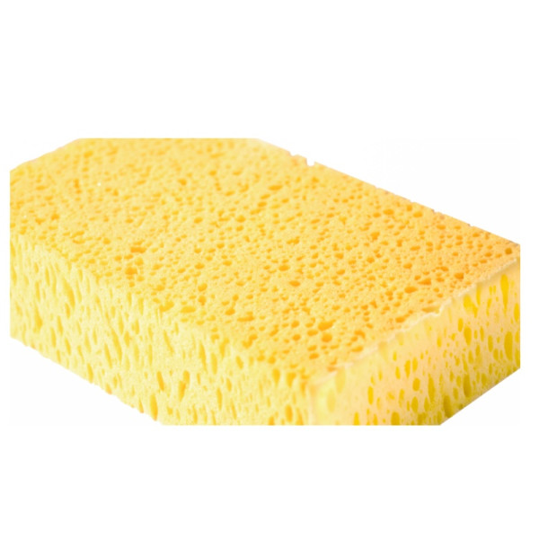 Yellow Fine Car Washing Sponge