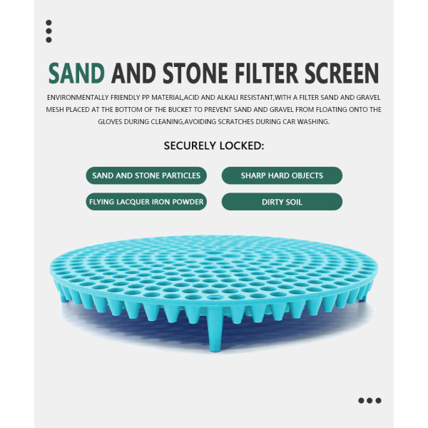 Transparent sand bucket