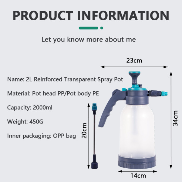 Big, powerful watering can