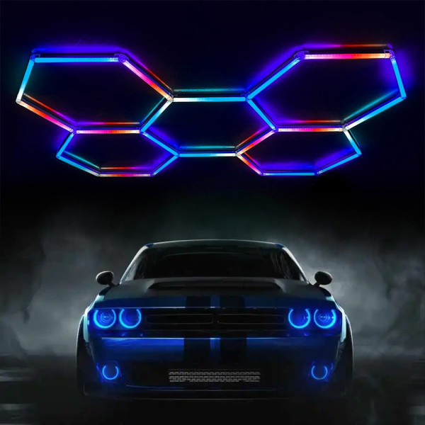 5 RGB Hexagonal Honeycomb Light