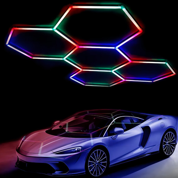 5 RGB Hexagonal Honeycomb Light