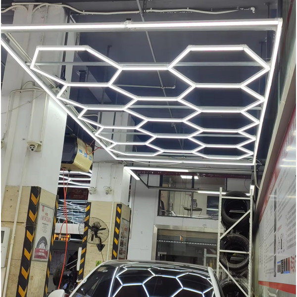 14 Hexagon Honeycomb Light +Frame