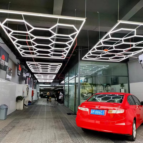 14 Hexagon Honeycomb Light +Frame