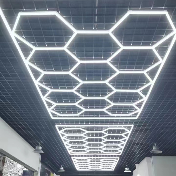 14 Hexagon Honeycomb Light +Frame