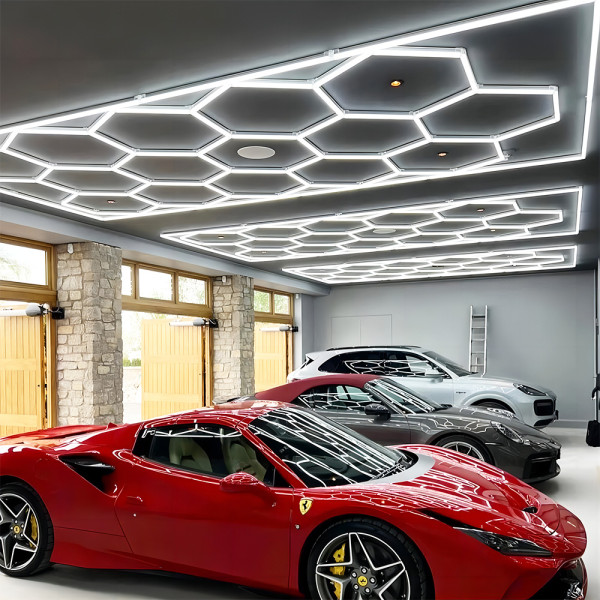 15 Hexagon Honeycomb Light +Frame