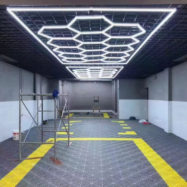 15 Hexagon Honeycomb Light +Frame
