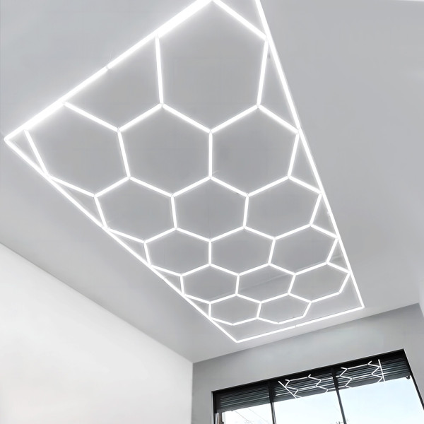 15 Hexagon Honeycomb Light +Frame