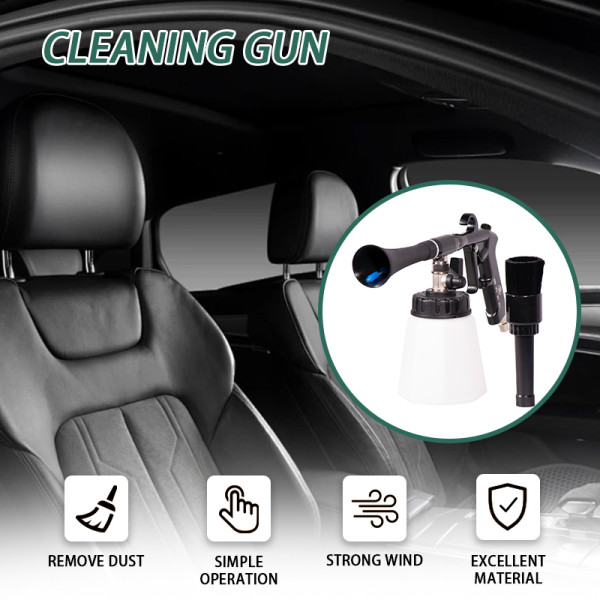 Interior cleaning gun