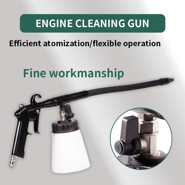 Engine cleaning gun