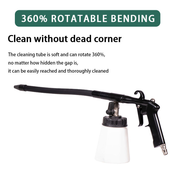 Engine cleaning gun