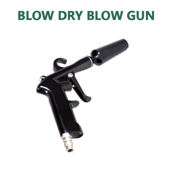 Suction dry blow gun