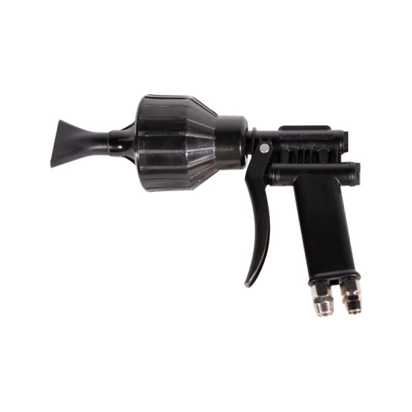 New double-barreled foam gun