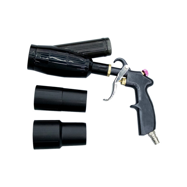 Blow-and-suction gun