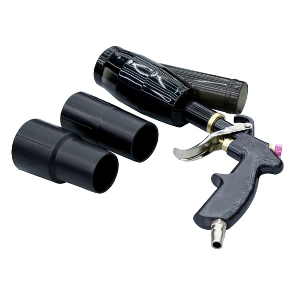 Blow-and-suction gun