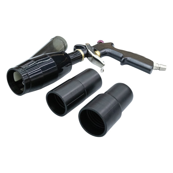 Blow-and-suction gun