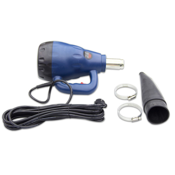 Fast heat blast gun